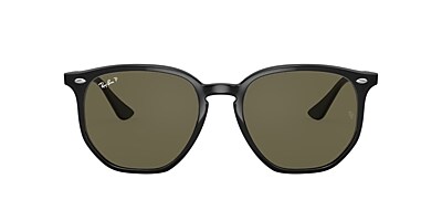 Ray-Ban RB4306 54 Green & Black Polarized Sunglasses | Sunglass