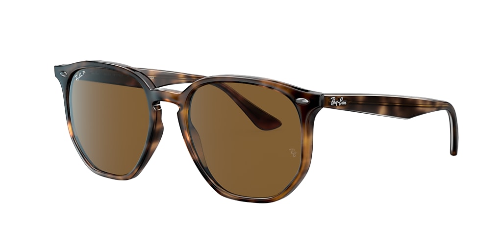 Ray-Ban RB4306 54 Brown & Tortoise Polarized Sunglasses | Sunglass Hut USA