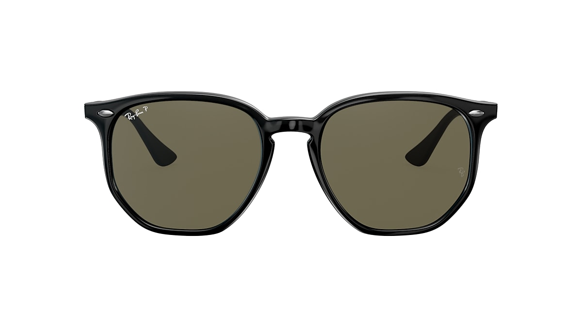 Ray-Ban Xan 134mm Wraparound Sunglasses in Green for Men