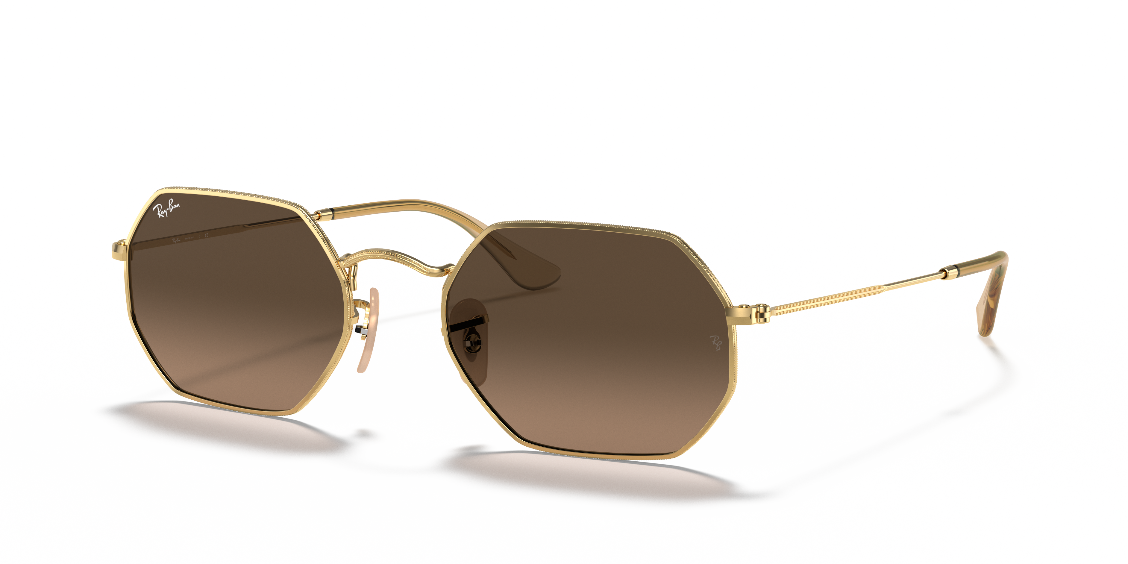 gold brown sunglasses