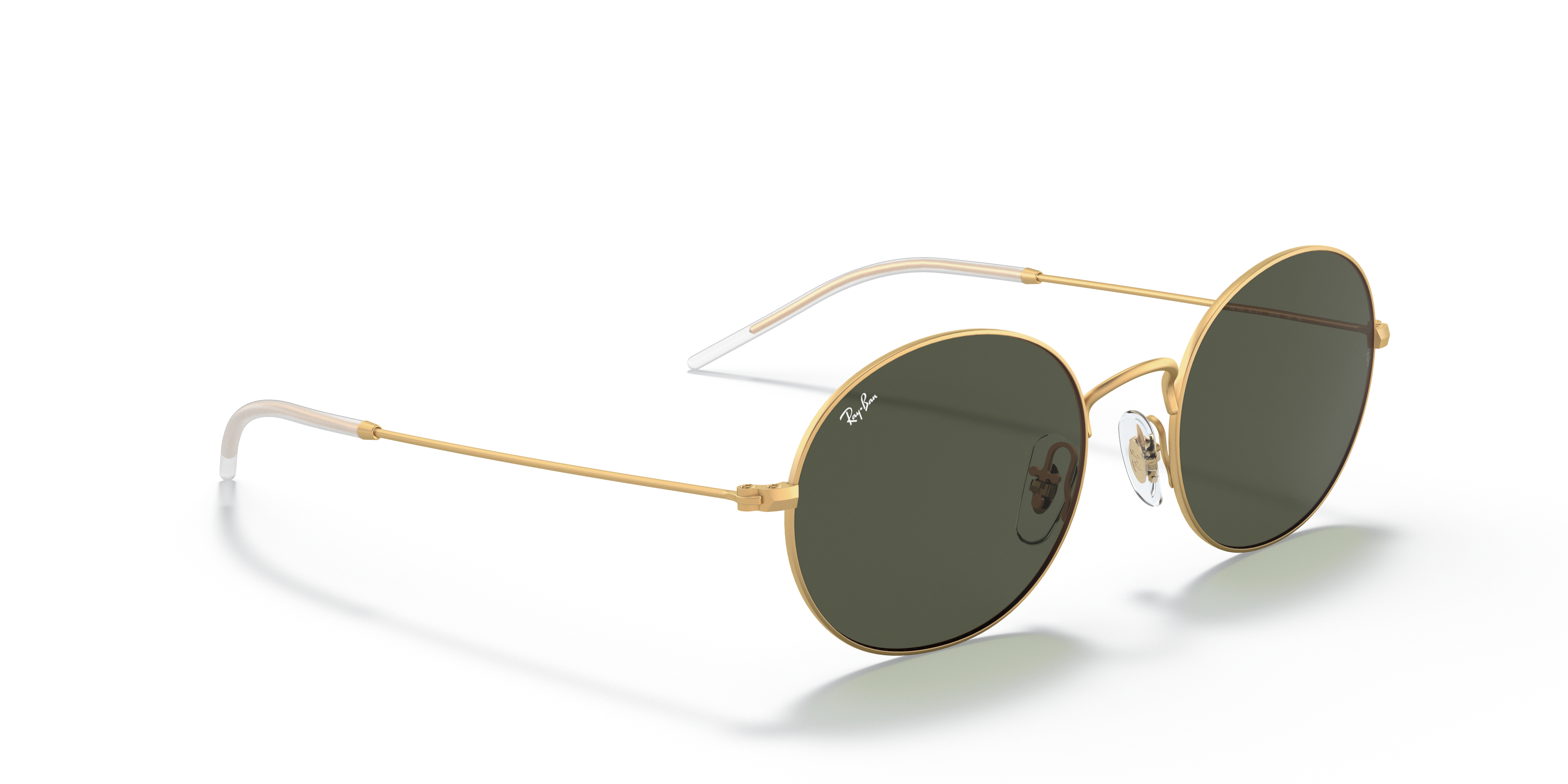 Ray-Ban RB3594 Ray-Ban Beat 53 Dark Green  Gold Sunglasses | Sunglass Hut  USA