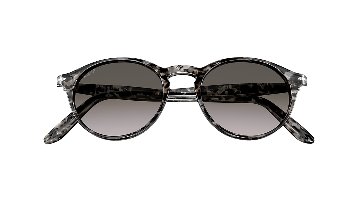 Persol PO3092SM 50 Polarized Grey Gradient & Grey Tortoise 