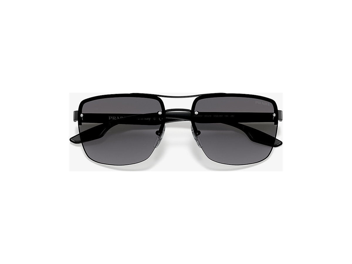 Prada Linea Rossa PS 60US Lifestyle 62 Grey Gradient Black