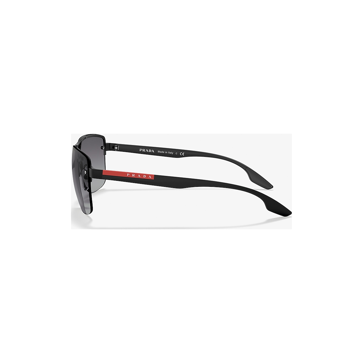 Prada Linea Rossa PS 60US Lifestyle 62 Grey Gradient Black