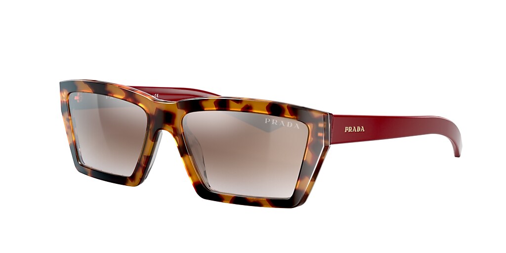Prada PR 04VS 57 Brown & Tortoise Sunglasses Sunglass Hut United Kingdom