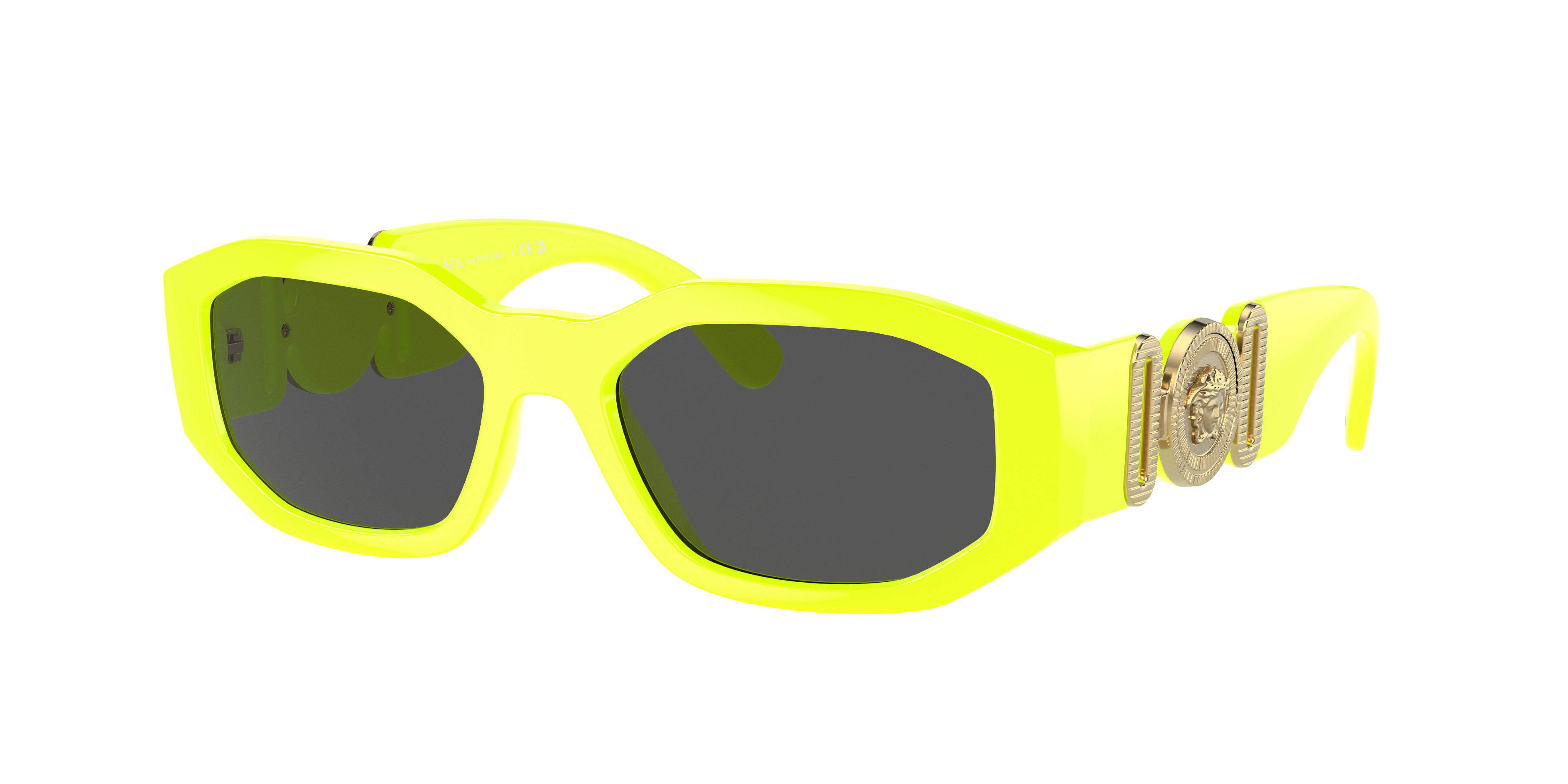 Versace Man Sunglass Ve4361 Biggie In Dark Grey