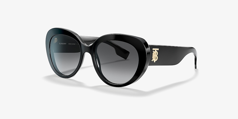 Burberry BE4298 Rose 54 Polar Grey & Black Polarised Sunglasses | Sunglass  Hut Australia