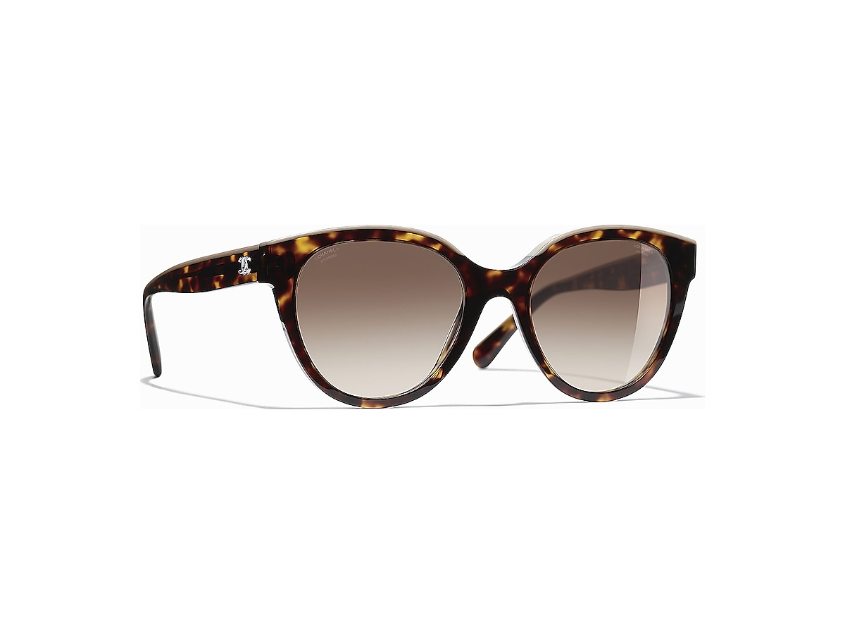 Chanel Butterfly Sunglasses CH5414 54 Brown & Dark Tortoise