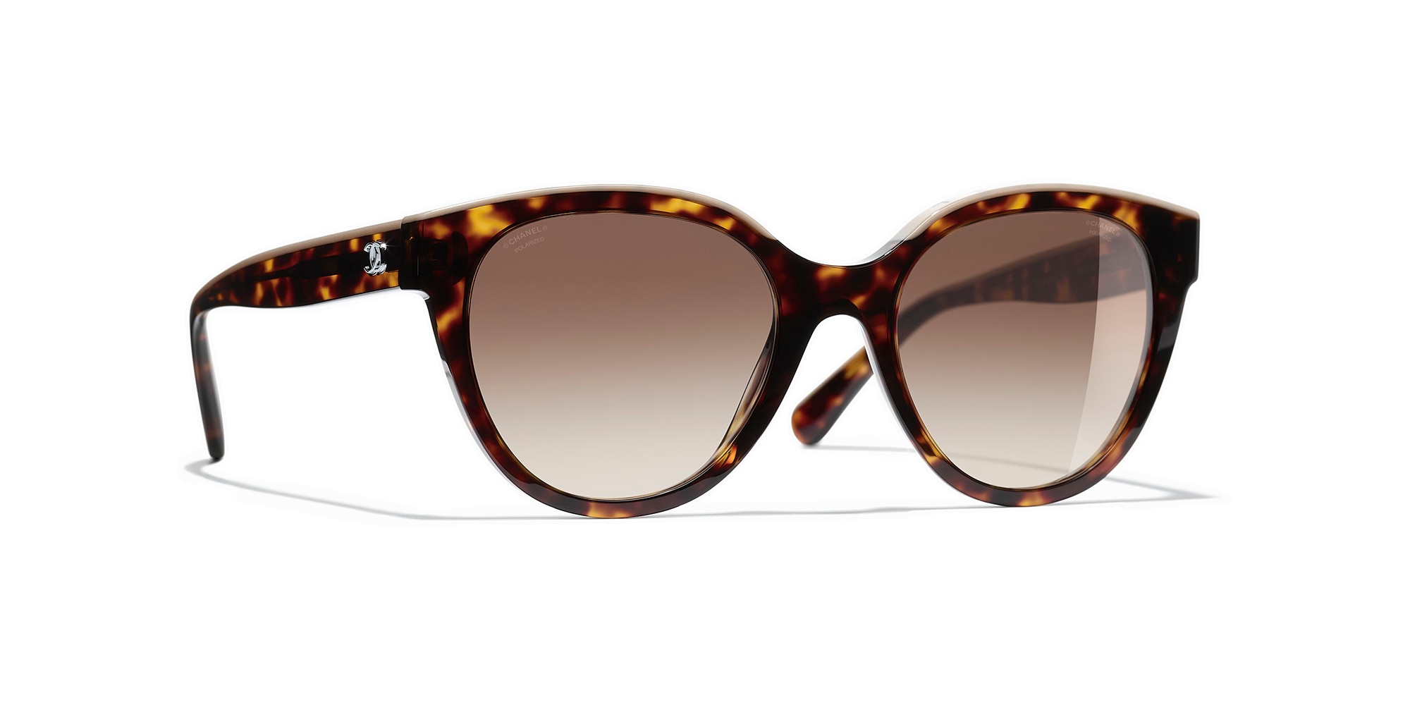 Chanel Brown Tortoise 1580S9 Butterfly Spring Sunglasses with Case rt  585 For Sale at 1stDibs  chanel butterfly spring sunglasses