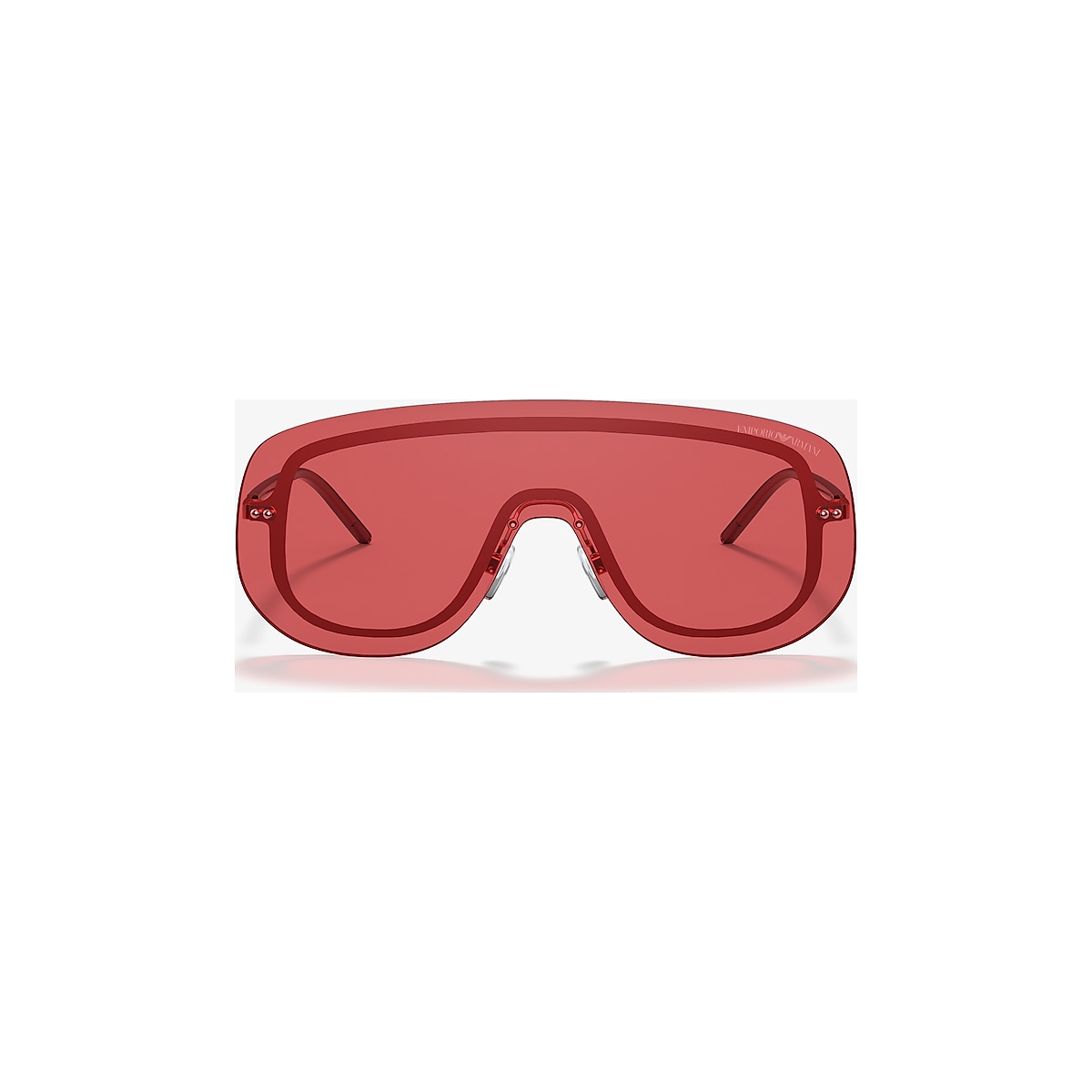 Emporio Armani EA2091 01 Red & Shiny Red Sunglasses | Sunglass Hut United  Kingdom