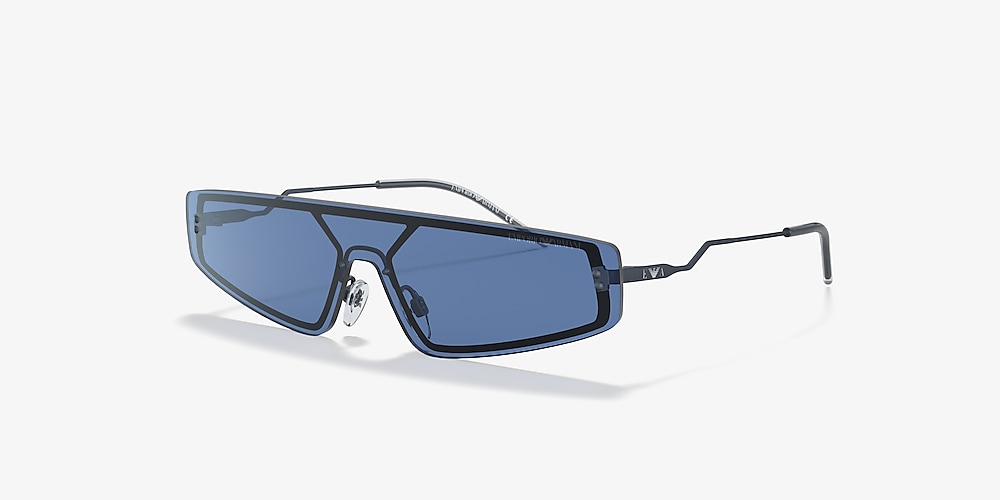 Emporio Armani EA2092 01 Blue & Matte Blue Sunglasses | Sunglass Hut United  Kingdom