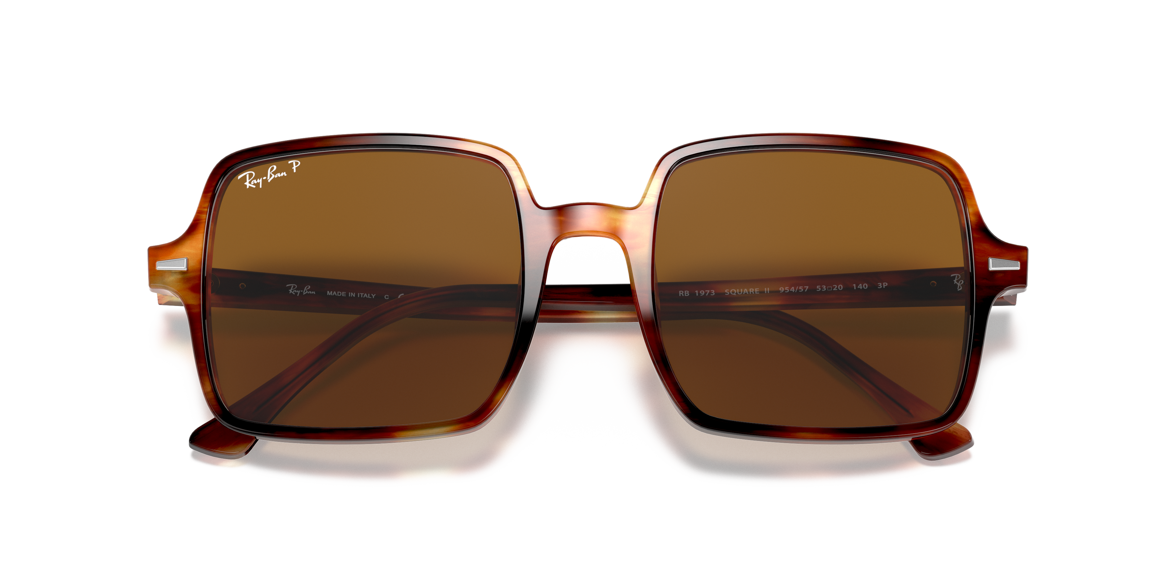 ray ban square ii polarized