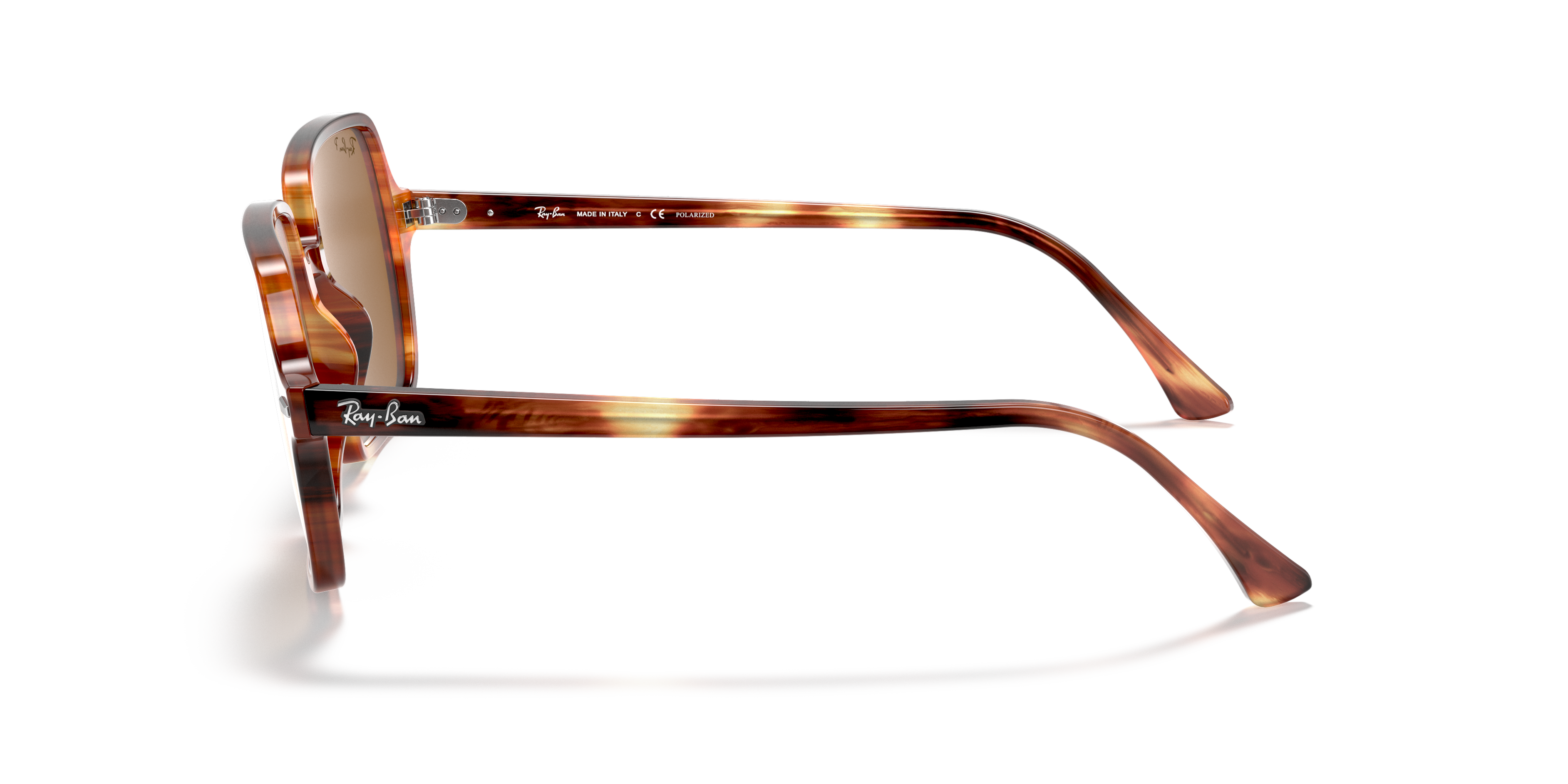 Ray-Ban RB1973 Square II 53 Polarized Brown Classic B-15 und Schildpatt  Polarisiert Sonnenbrillen | Sunglass Hut Deutschland