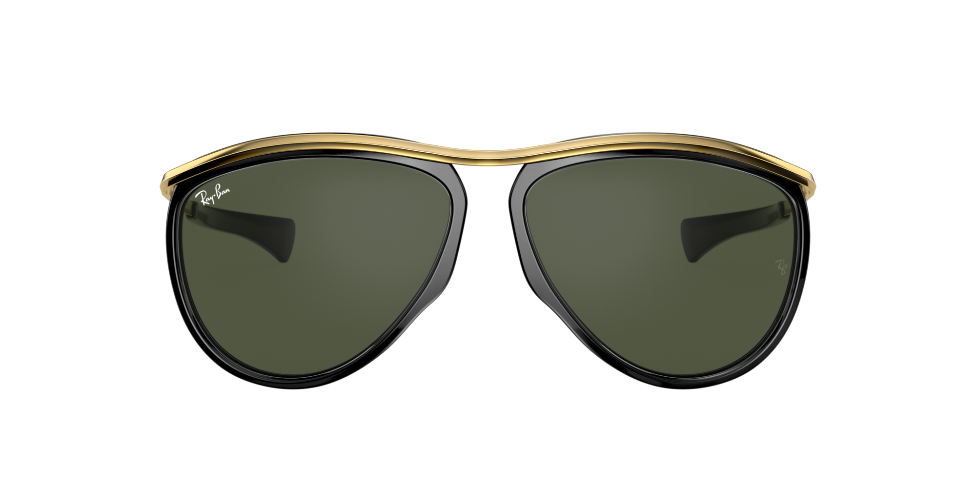 Ray-Ban RB2219 AVIATOR OLYMPIAN 59 Grün Klassisch G-15 und Schwarz  Sonnenbrillen | Sunglass Hut Deutschland