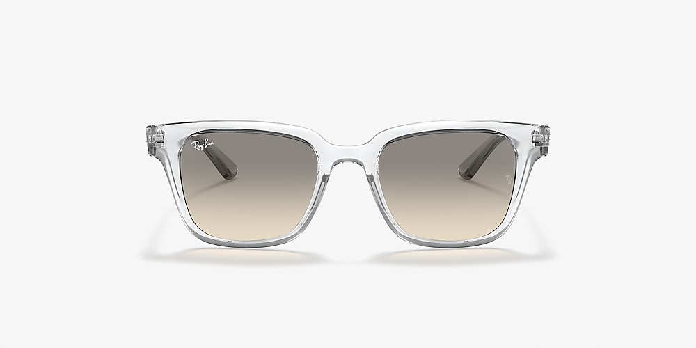 Ray-Ban RB4323 51 Light Grey Gradient & Transparent Sunglasses | Sunglass  Hut Canada