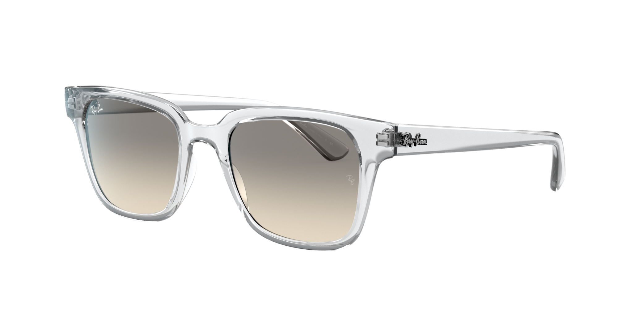 Ray-Ban RB4323 51 Light Grey Gradient 