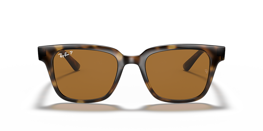Ray-Ban RB4323 51 Brown & Light Havana Polarized Sunglasses