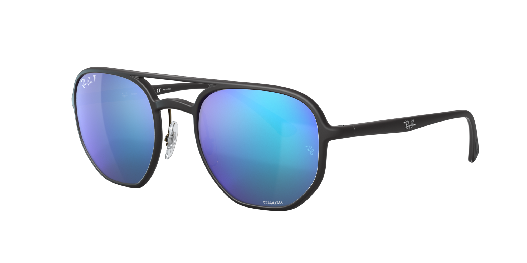 Ray-Ban RB4321CH CHROMANCE 53 Blue 
