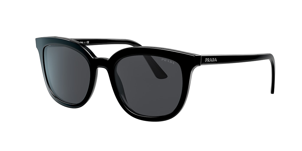 Prada Pr 03xs 53 Grey Black Black Sunglasses Sunglass Hut Australia