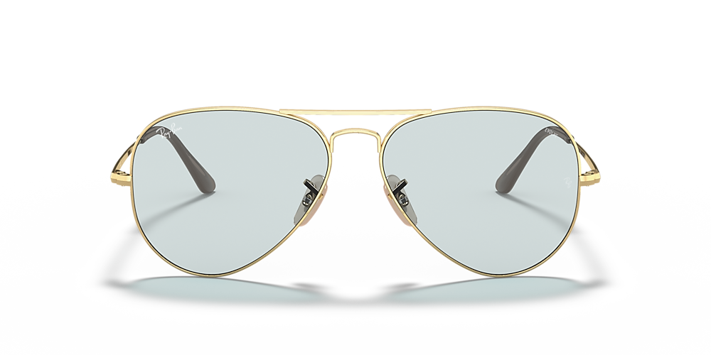 Ray-Ban RB3689 Solid Evolve 58 Evolve Photo Grey To Violet & Gold  Sunglasses | Sunglass Hut USA
