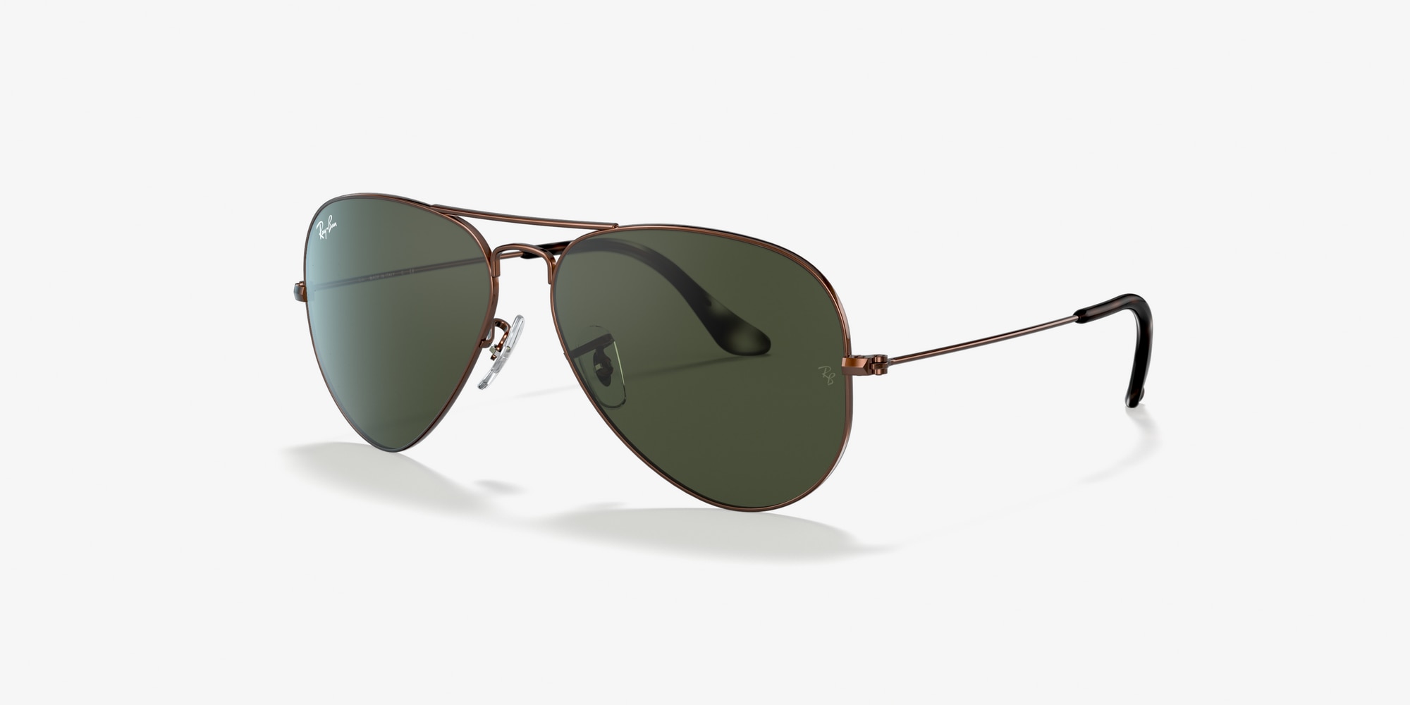 ray ban aviator marron