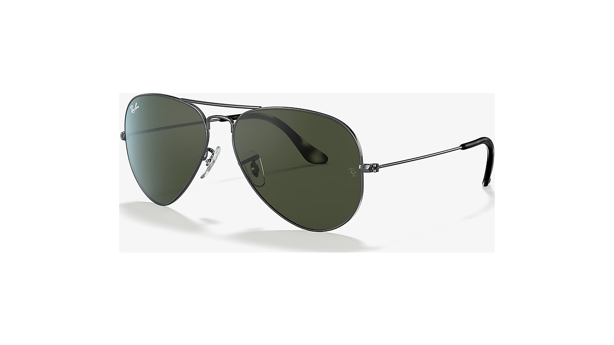 Ray-Ban RB3025 Aviator Classic 58 Green & Grey Sunglasses