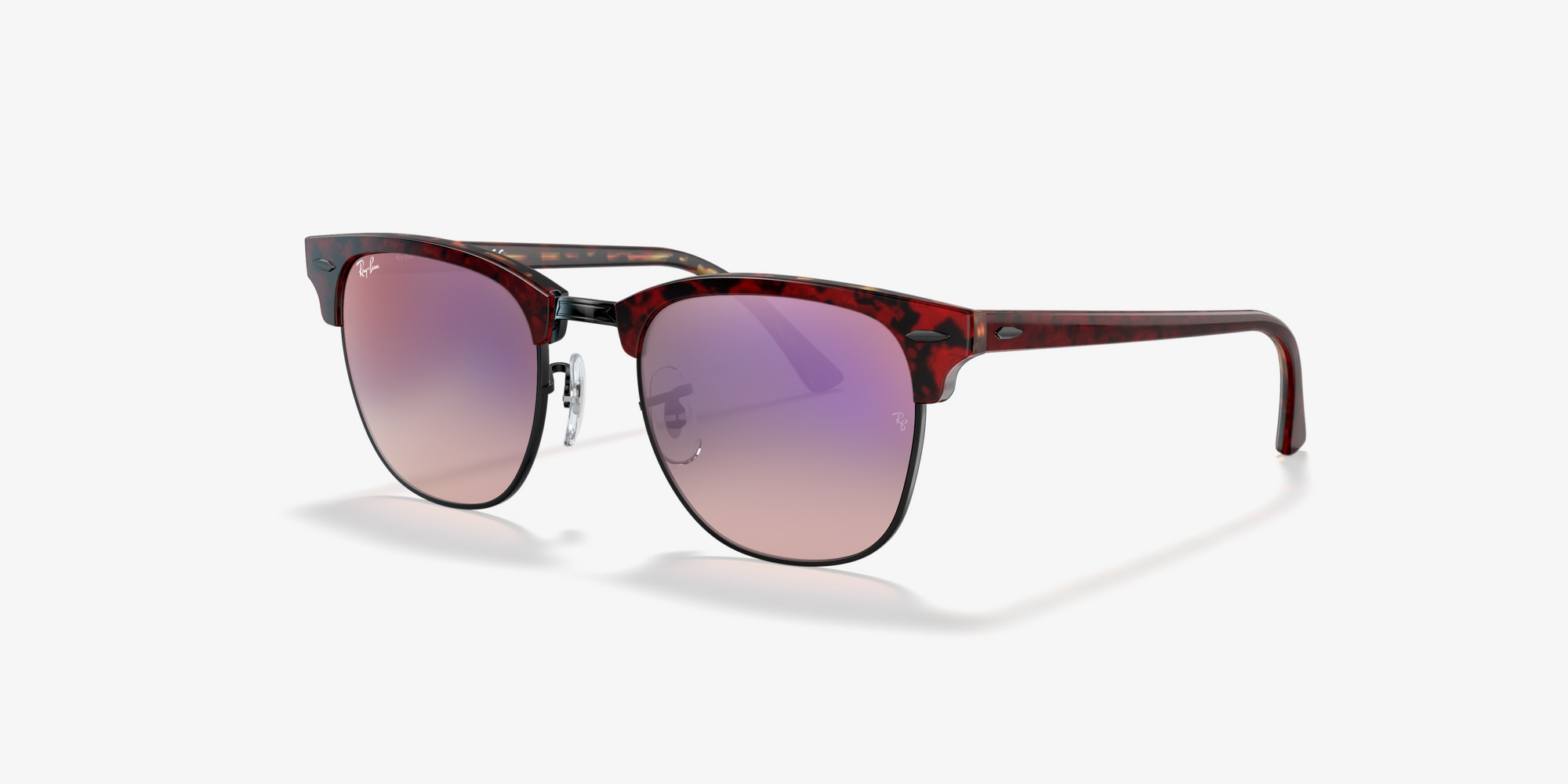 ray ban clubmaster pink