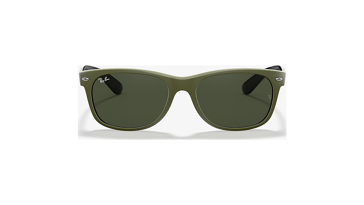 Green ray ban clearance wayfarer