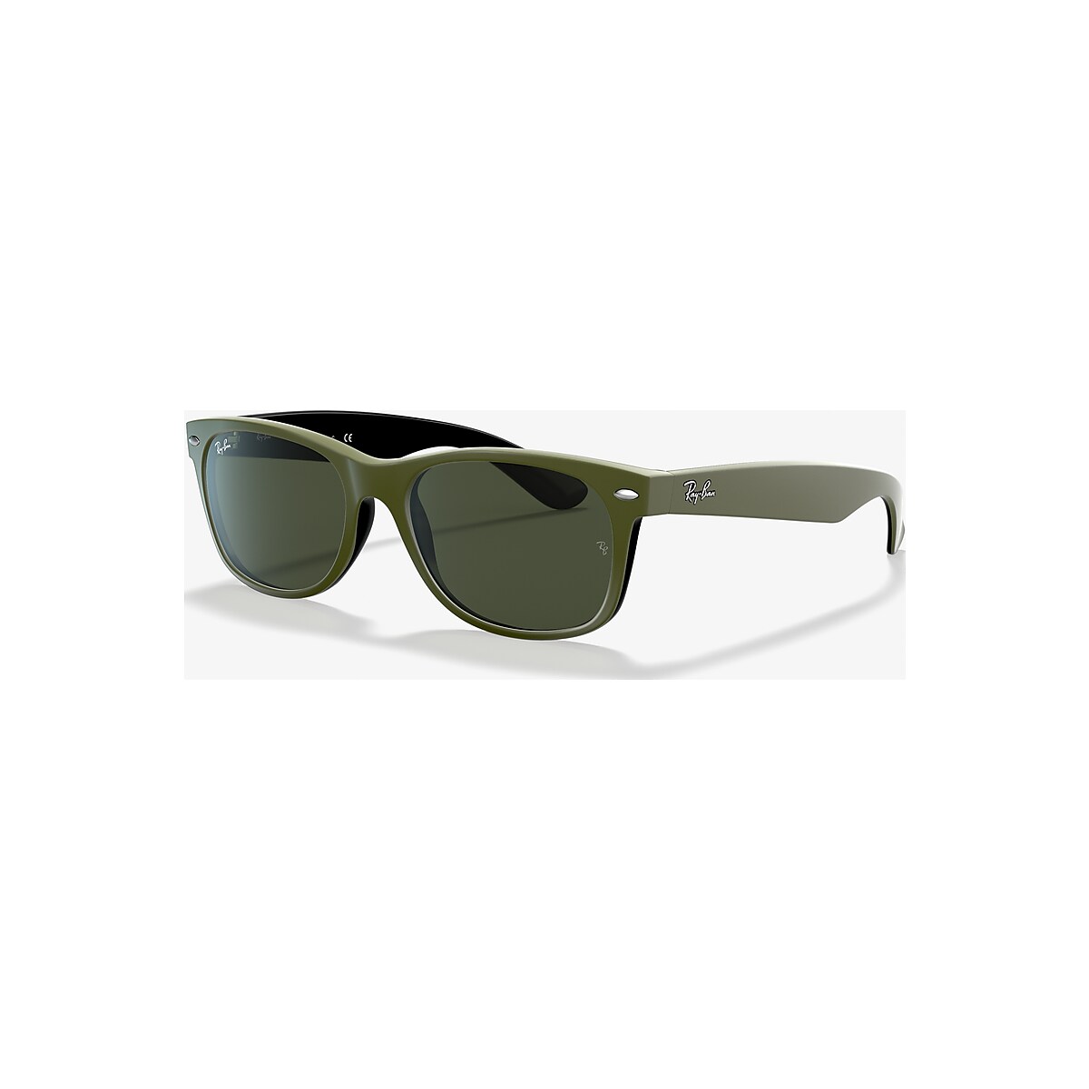 Green 2025 wayfarer sunglasses