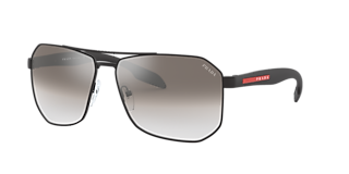 Prada Linea Rossa PS 53NS 65 Polar Grey Gradient Black Polarised