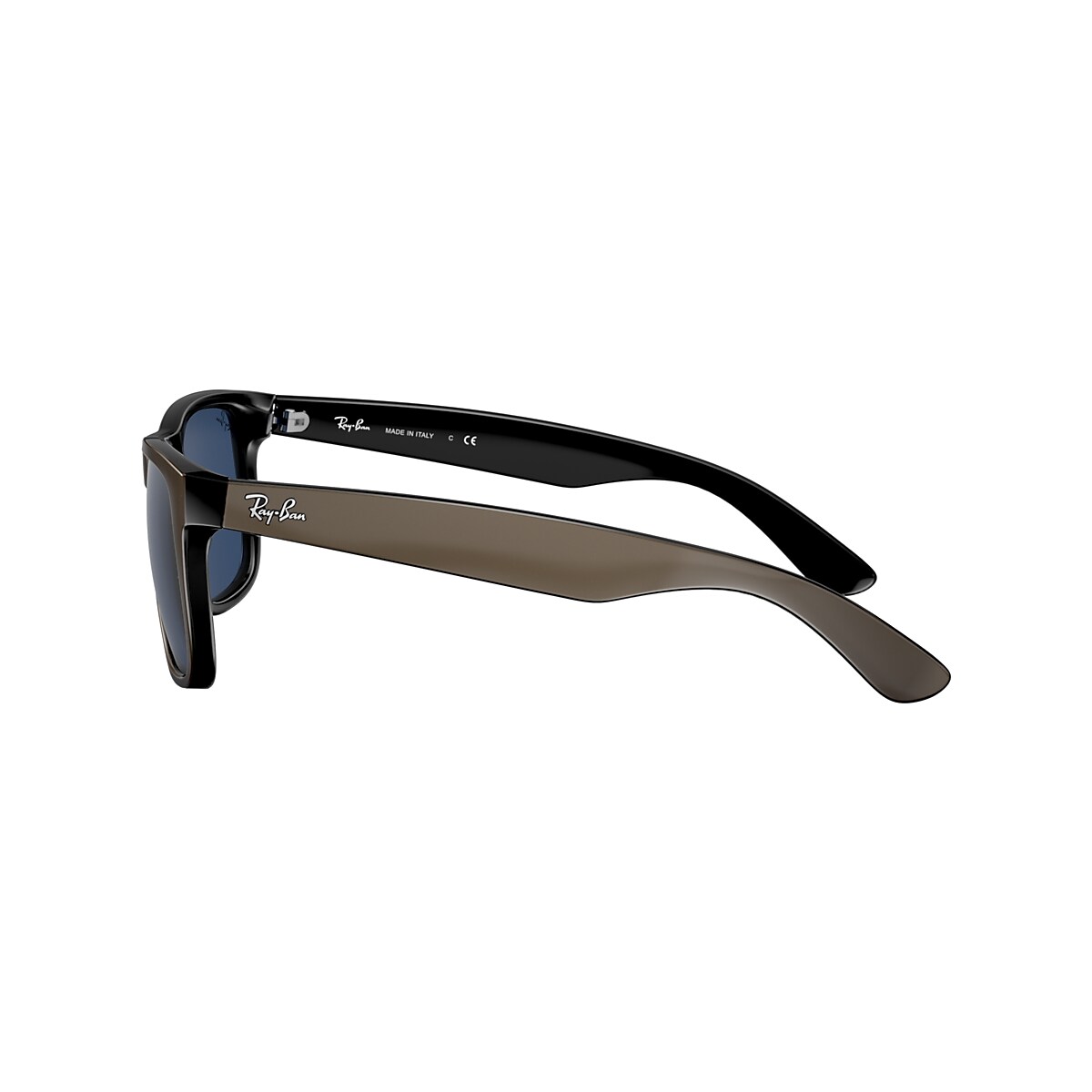 Ray-Ban RB4165 Justin Color Mix 54 Dark Blue & Brown On Black