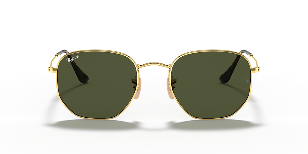 Ray ban hexagonal store polarized women's