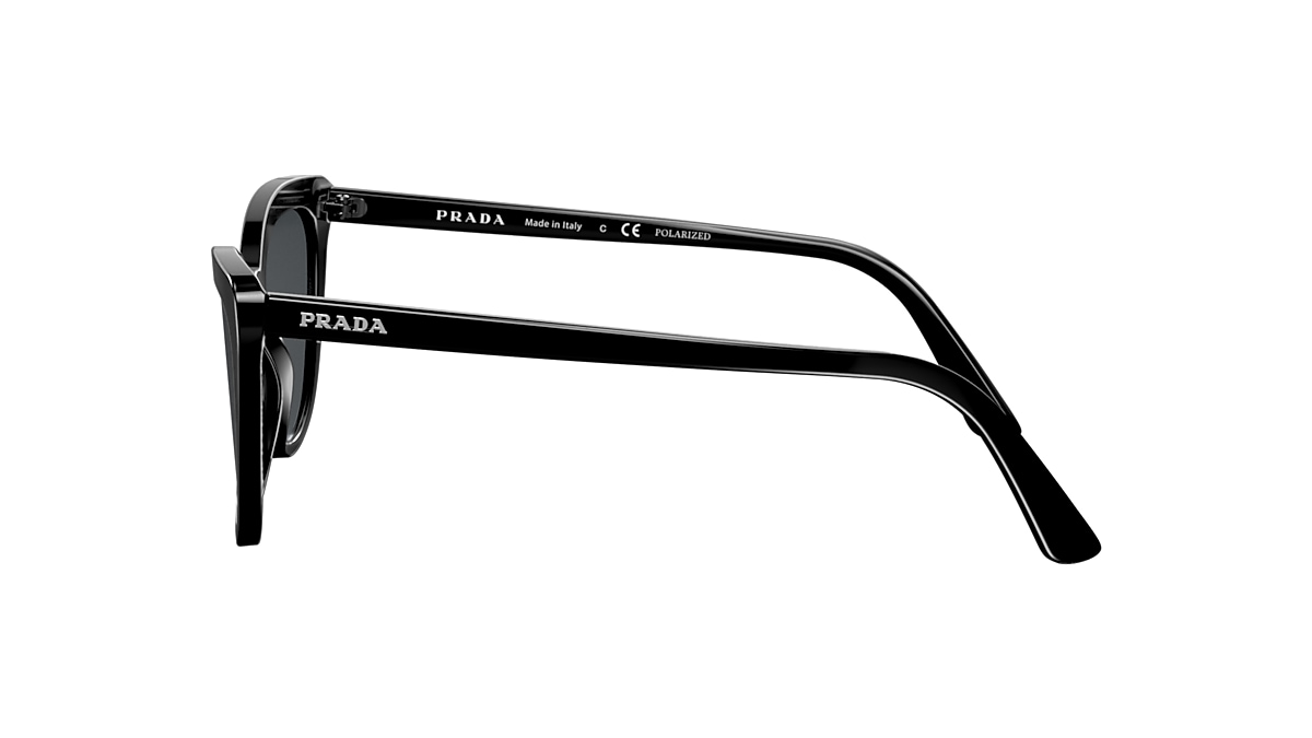 Prada PR 01VS Catwalk 56 Polar Grey & Black Polarized Sunglasses | Sunglass  Hut USA