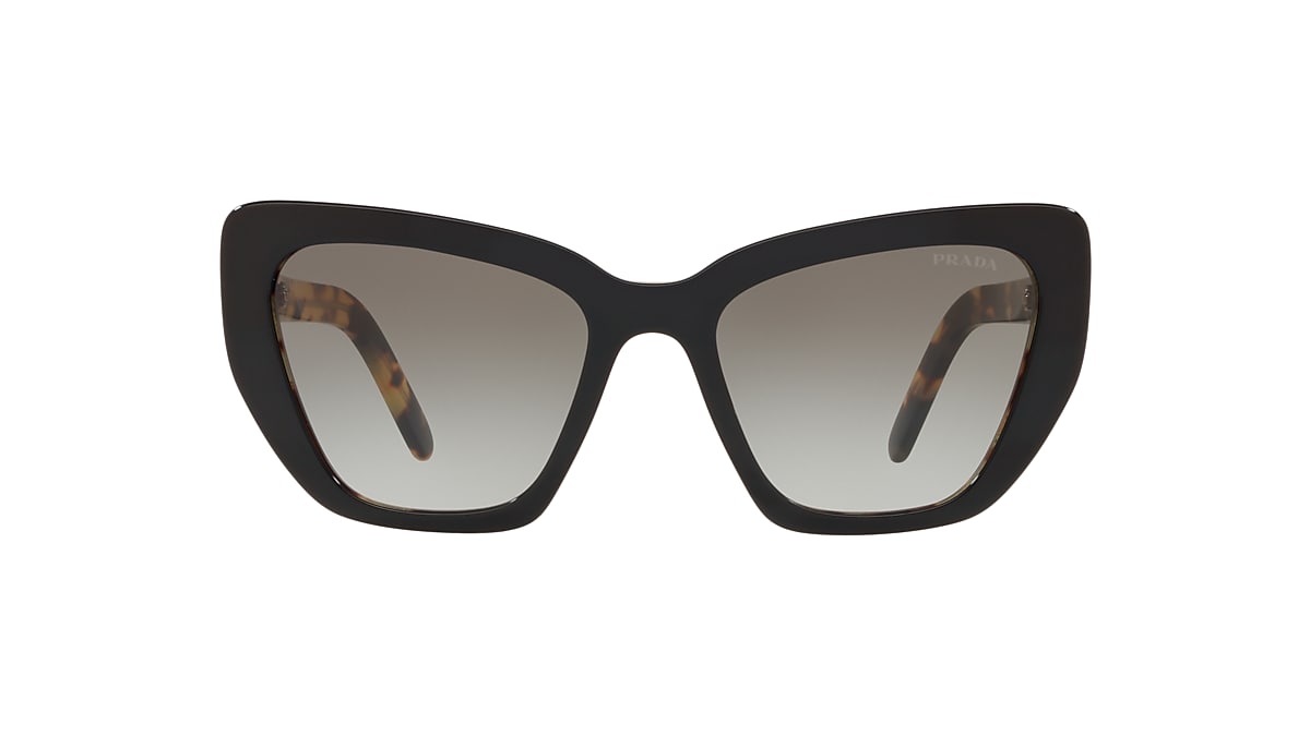 Prada PR 08VS Catwalk 55 Grey Gradient & Top Black/Medium Havana Sunglasses  | Sunglass Hut USA