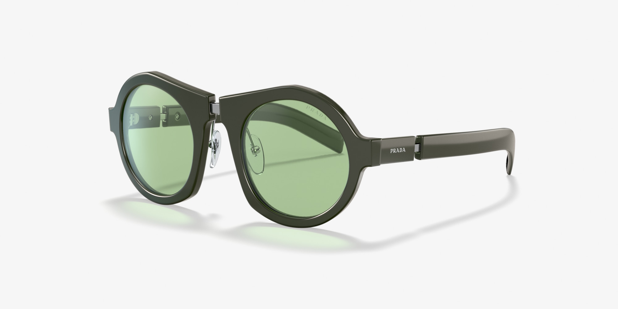 prada green sunglasses