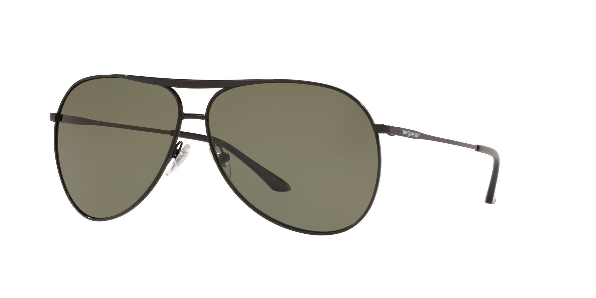 Ray-Ban RB4416 New Clubmaster 51 Grey/Blue & Black On Silver Polarized  Sunglasses | Sunglass Hut USA