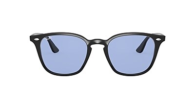 Ray-Ban RB4258F RB4258 Washed Lenses 52 Blue Classic & Black 