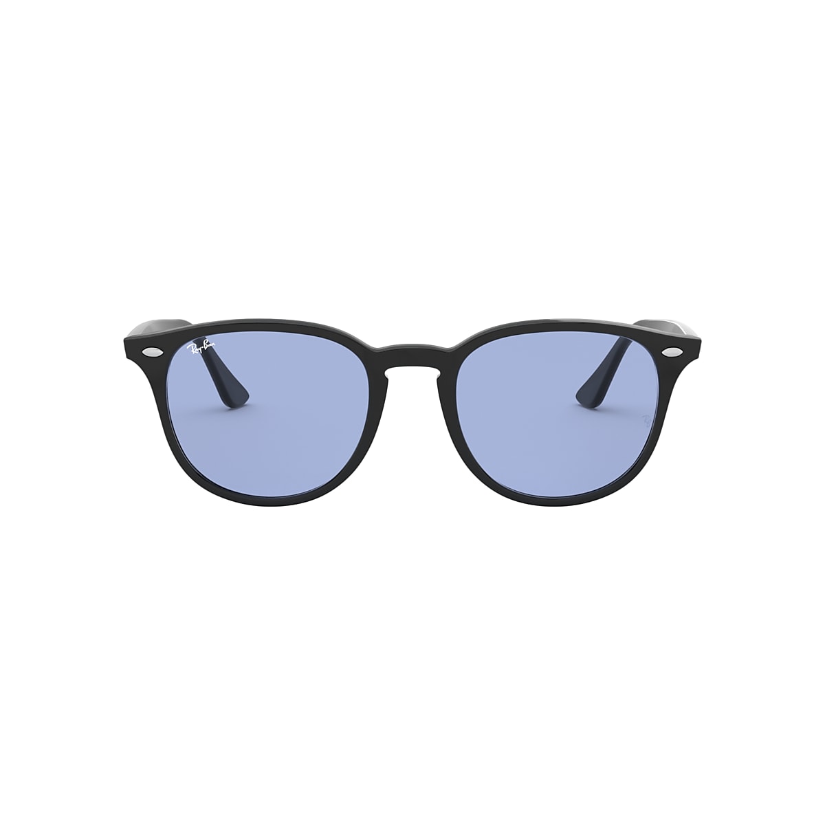 RAY-BAN RB4259F Black - Unisex Sunglasses, Blue Classic Lens