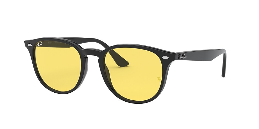 Ray-Ban RB4259F RB4259 Washed Lenses 53 Yellow Classic & Black