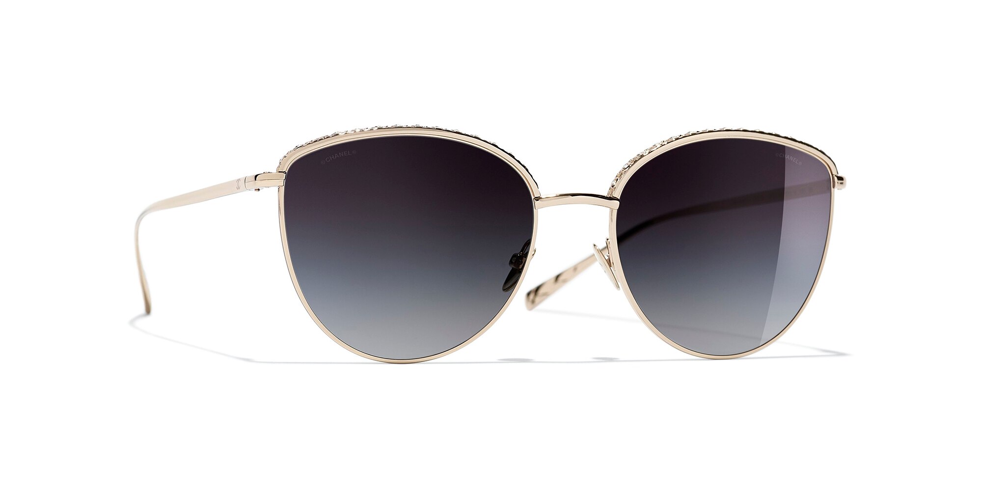 chanel folding sunglasses