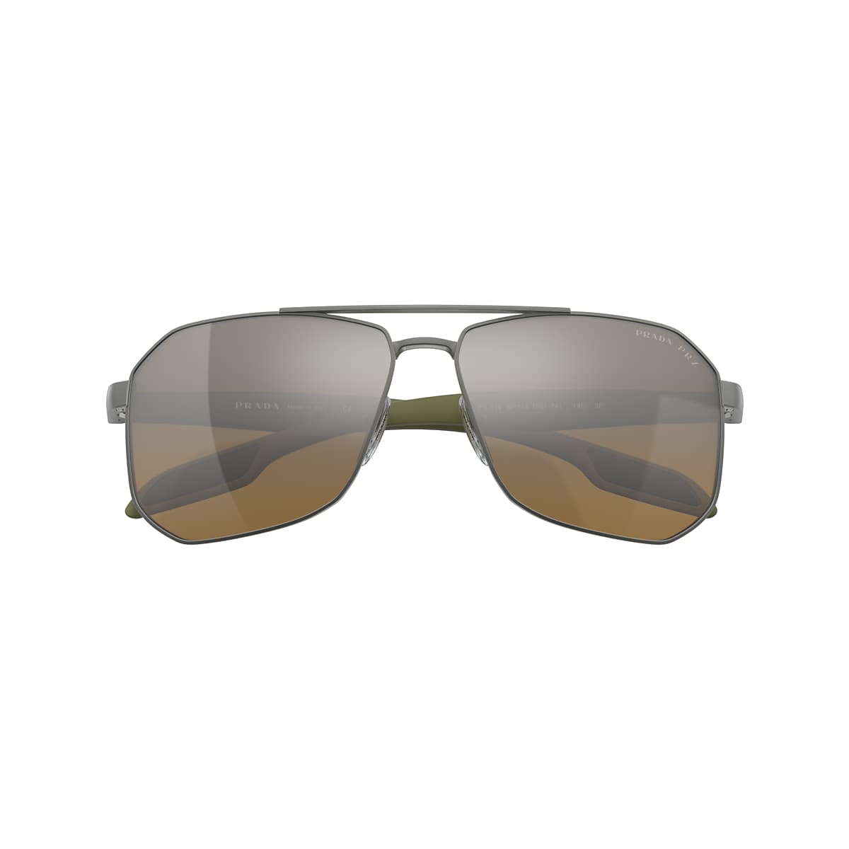 Prada Linea Rossa PS 51VS XXL (62 - 14) with Brown lenses
