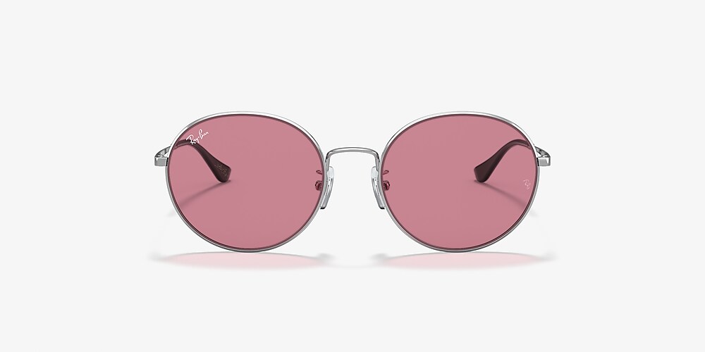 Ray Ban RB3612 TEAM WANG X RAY BAN 56 Violett und Silber Ray Ban Rb3612 Team Wang X Ray ban RB3612 Silber Metall