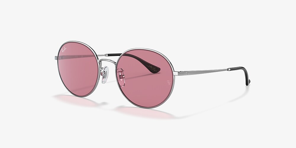 Ray Ban RB3612 TEAM WANG X RAY BAN 56 Violett und Silber Ray Ban Rb3612 Team Wang X Ray ban RB3612 Silber Metall