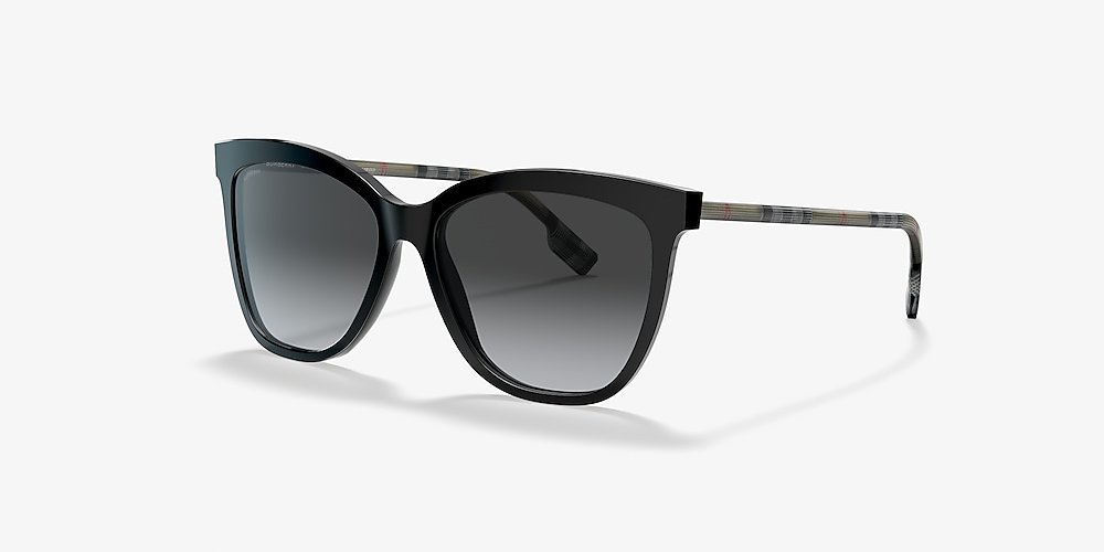 Burberry BE4308 Clare 56 Polar Grey Gradient & Black Polarised Sunglasses | Sunglass  Hut Australia