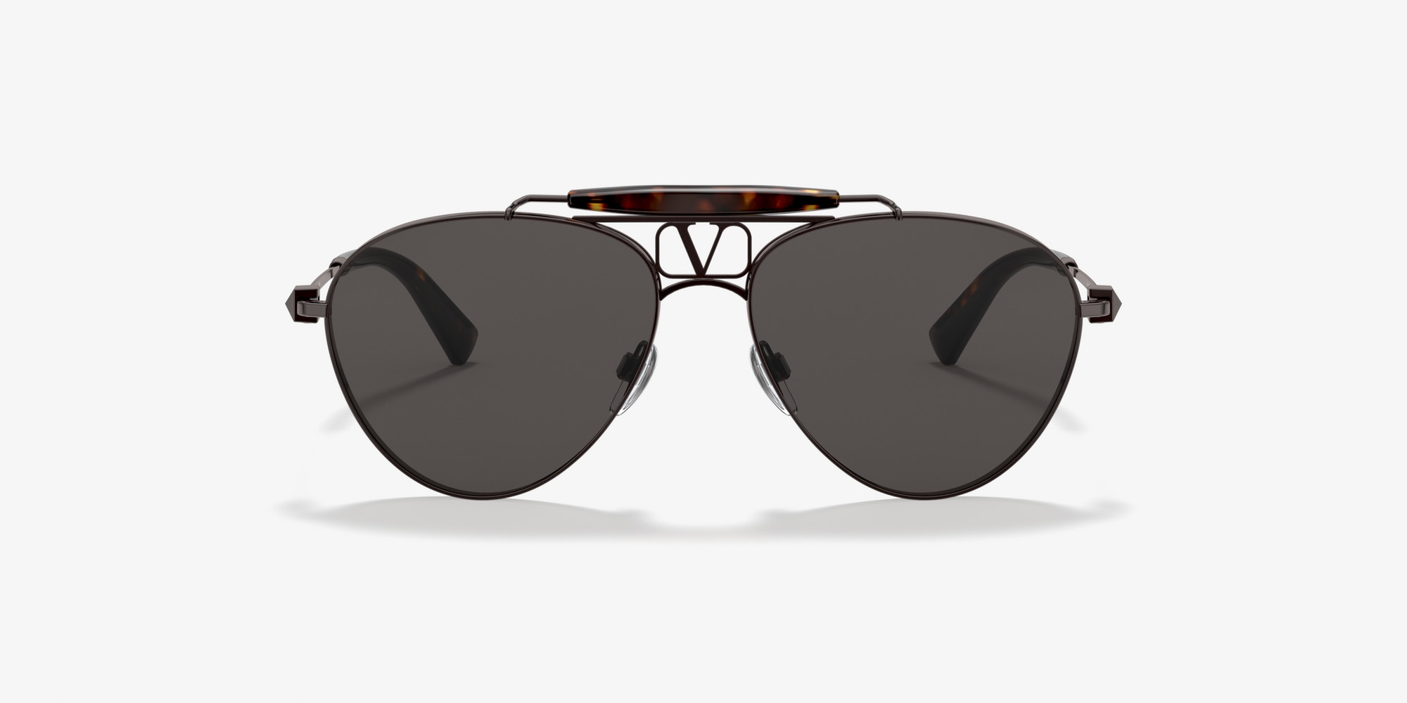 valentino clip on sunglasses