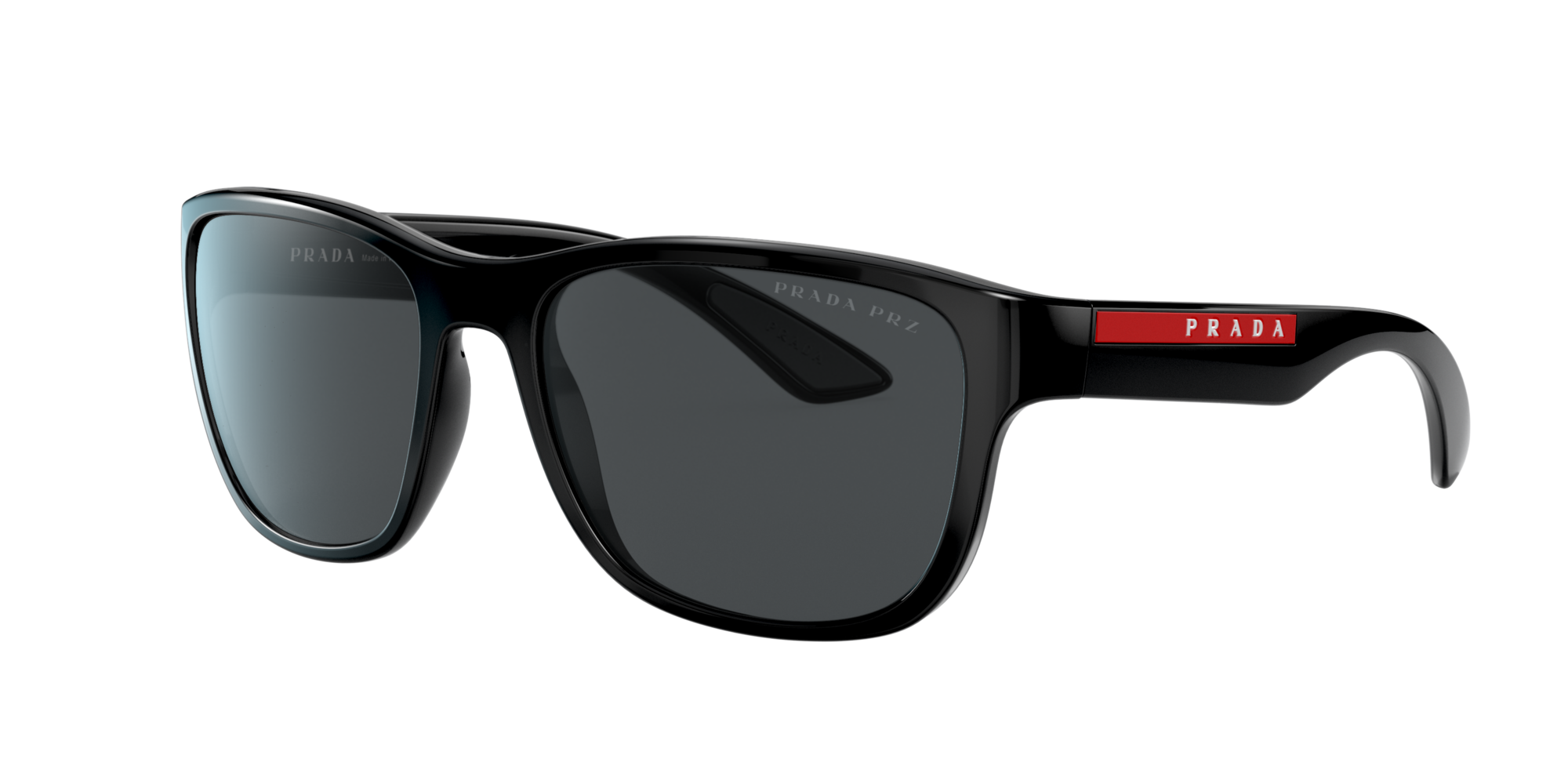 Prada Linea Rossa PS 54IS - DG12F2 Gunmetal Rubber | Sunglasses Man
