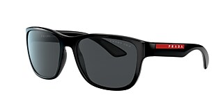 Prada Linea Rossa PS 01US ACTIVE 59 Polarized Grey Black