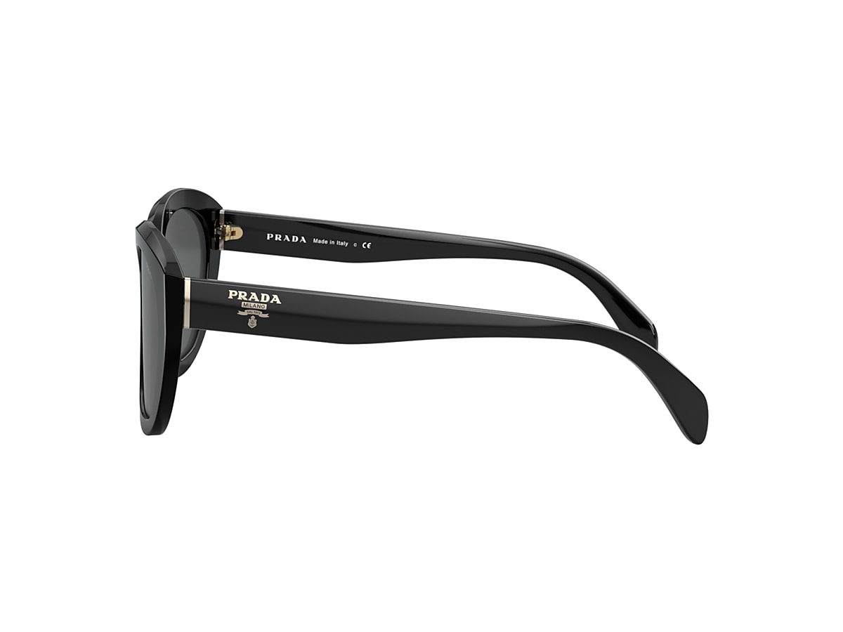 Prada PR 16XS 56 Dark Grey & Black Sunglasses | Sunglass Hut USA