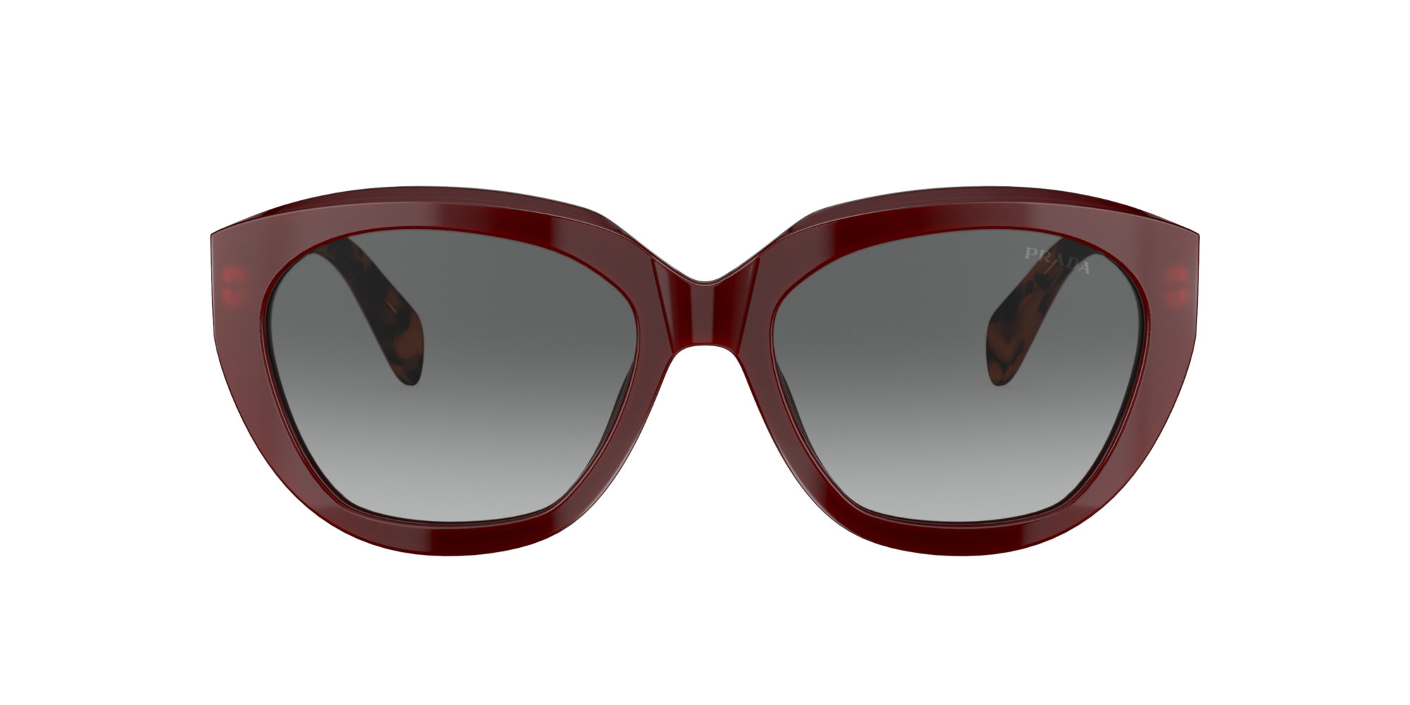 prada sunglasses red frame