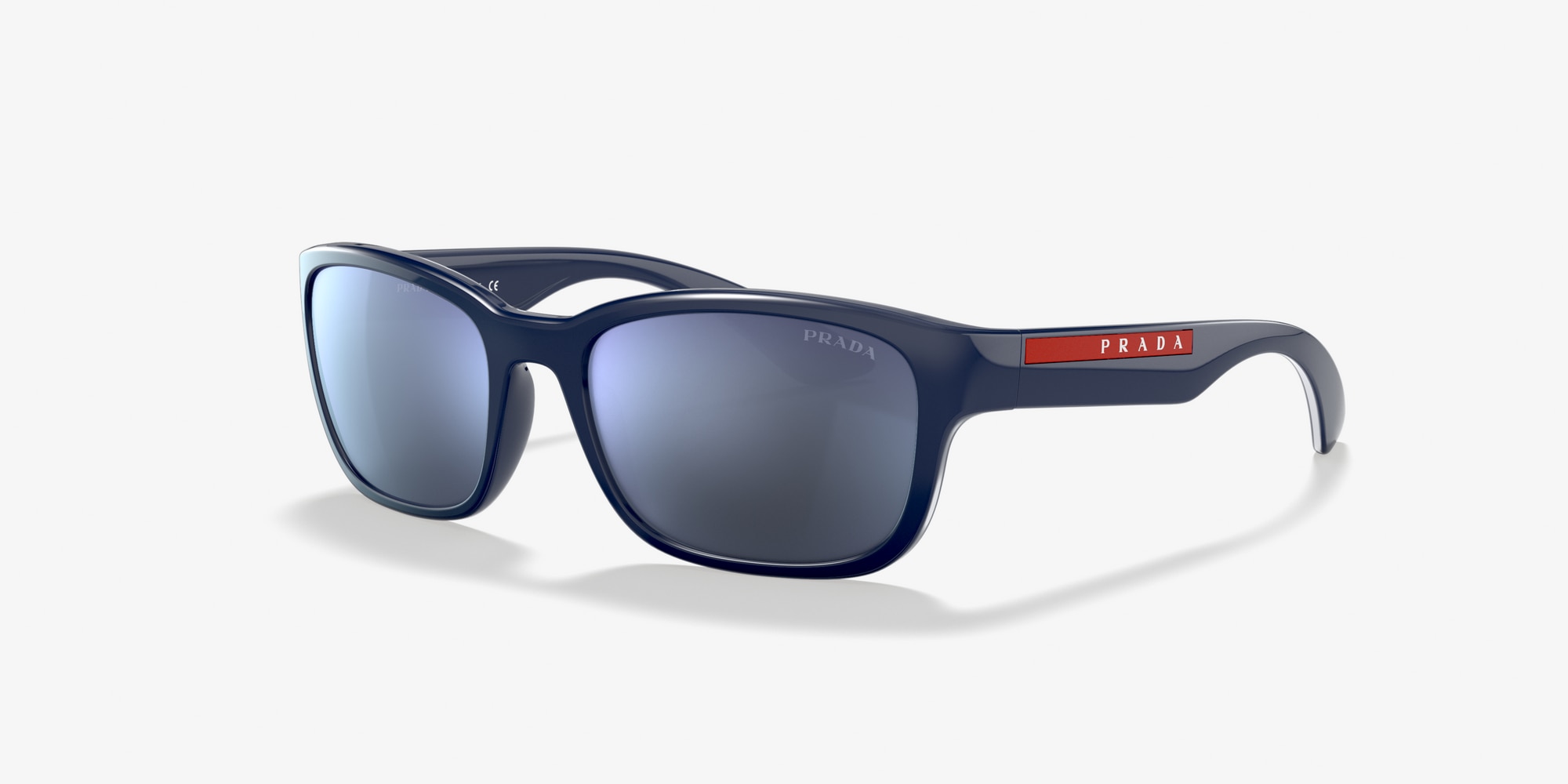 prada sunglasses blue frame